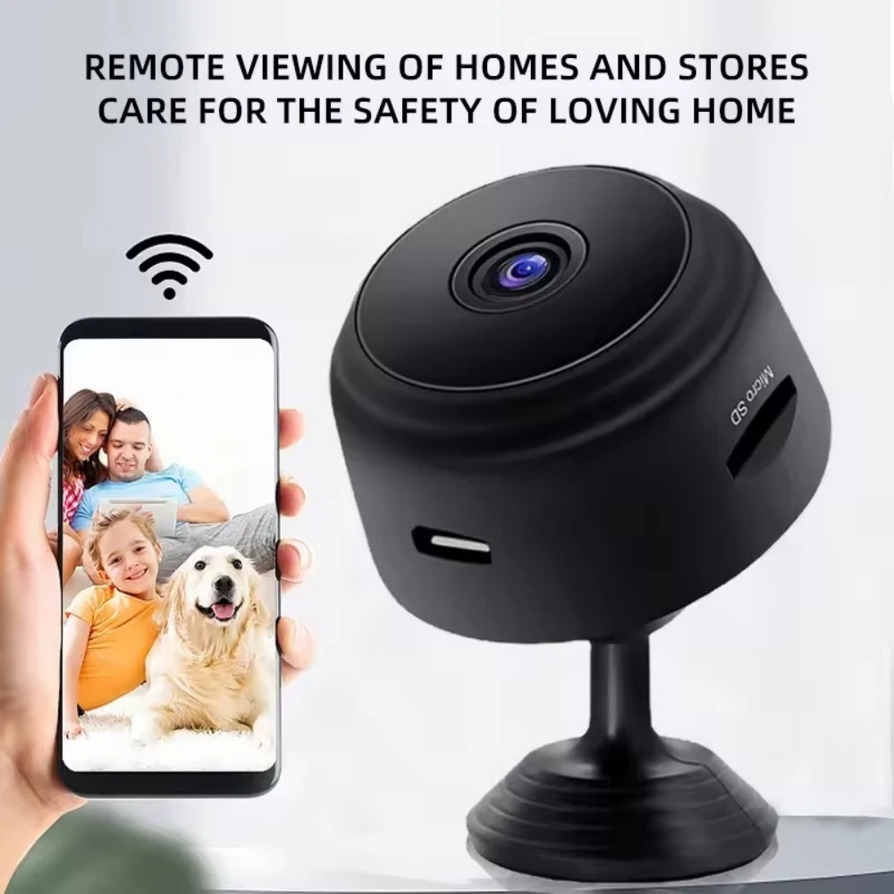 Baby Nursery Camera - Mini Telecamera WiFi HD 1080P con
