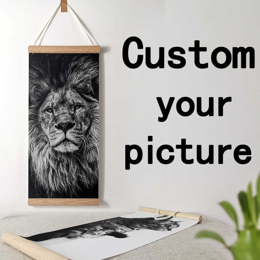 Baby Nursery Picture Frames - Stampa personalizzata Baby Girl Photo Anime