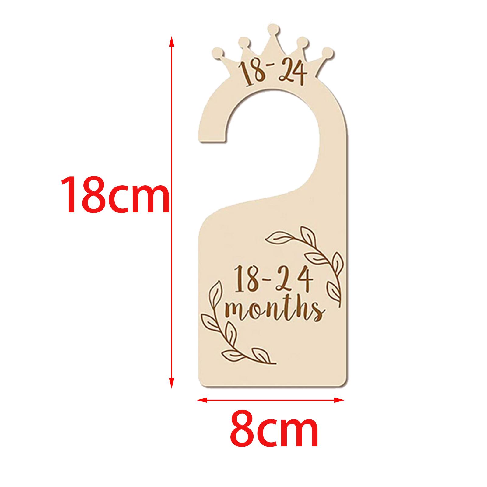 Closet Organizer Baby - Divisori per Armadio per Bambini, Set