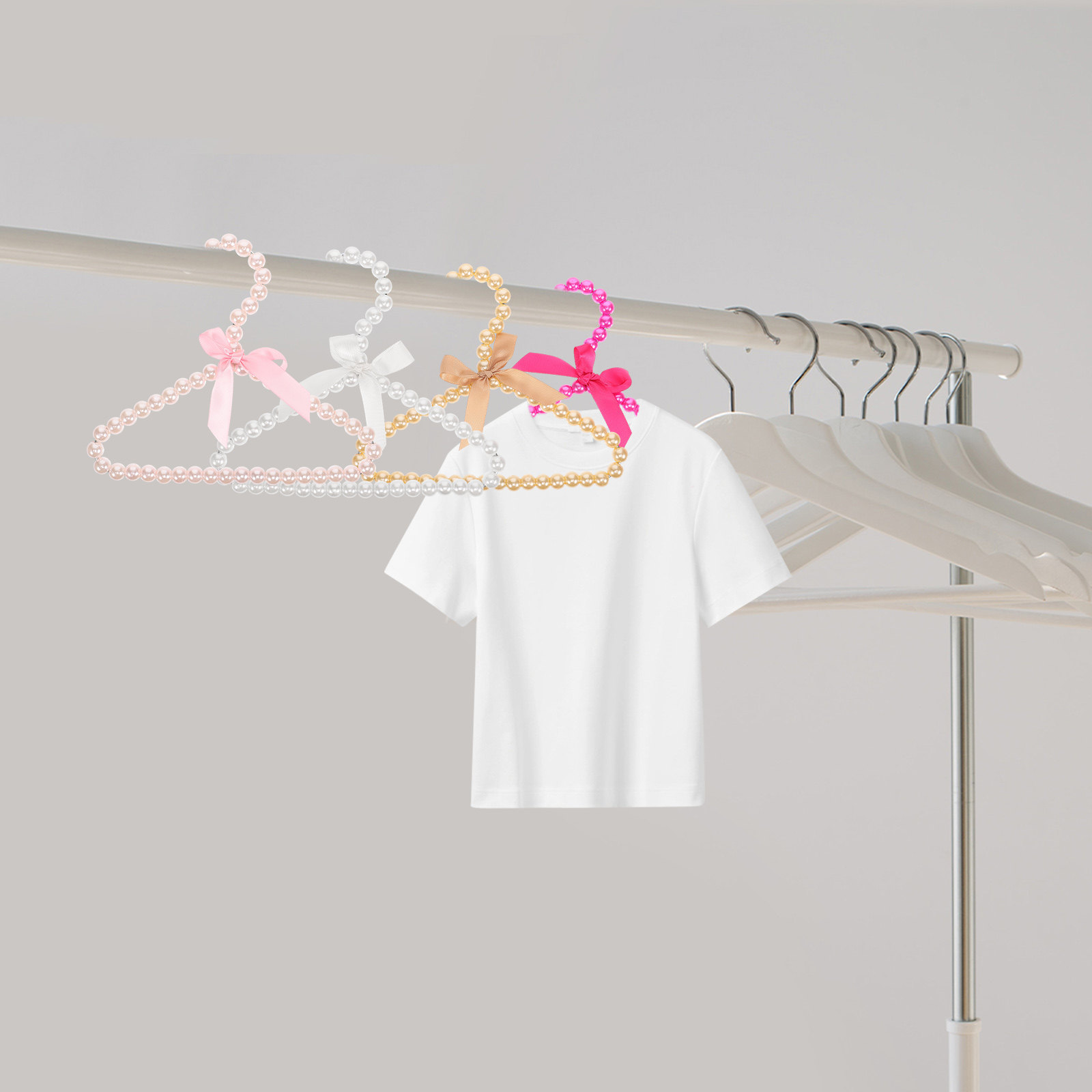 Baby Nursery Unisex - 4 Pezzi di Appendini per Vestiti