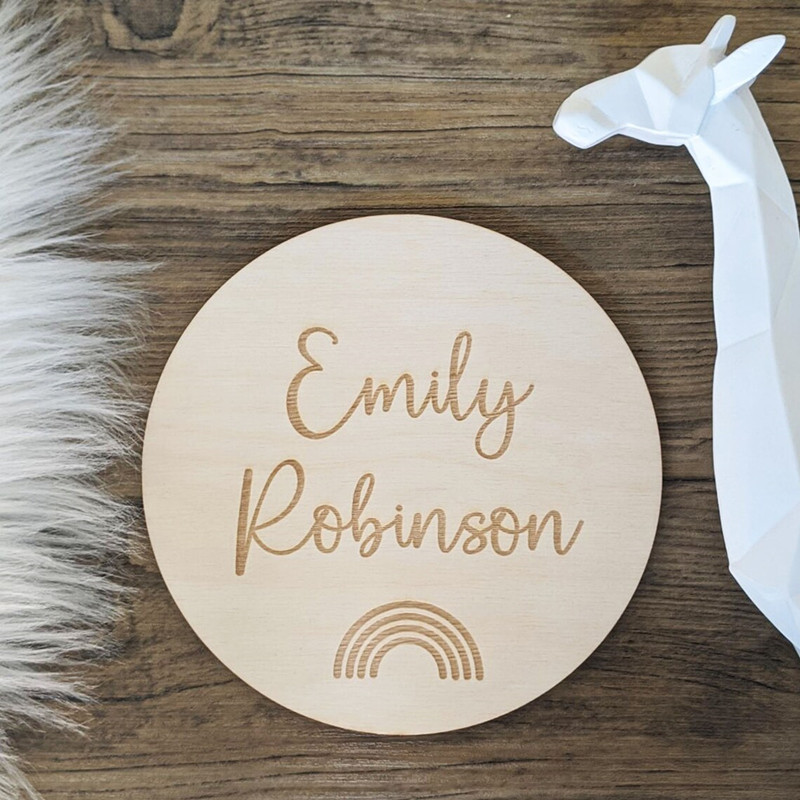 Baby Nursery Name Wall Art - Segno del nome della scuola materna