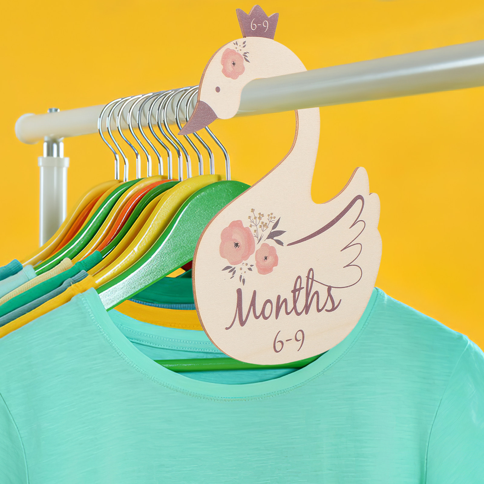 Closet Organizer Baby - 7 Divisori per Armadio Neonato a