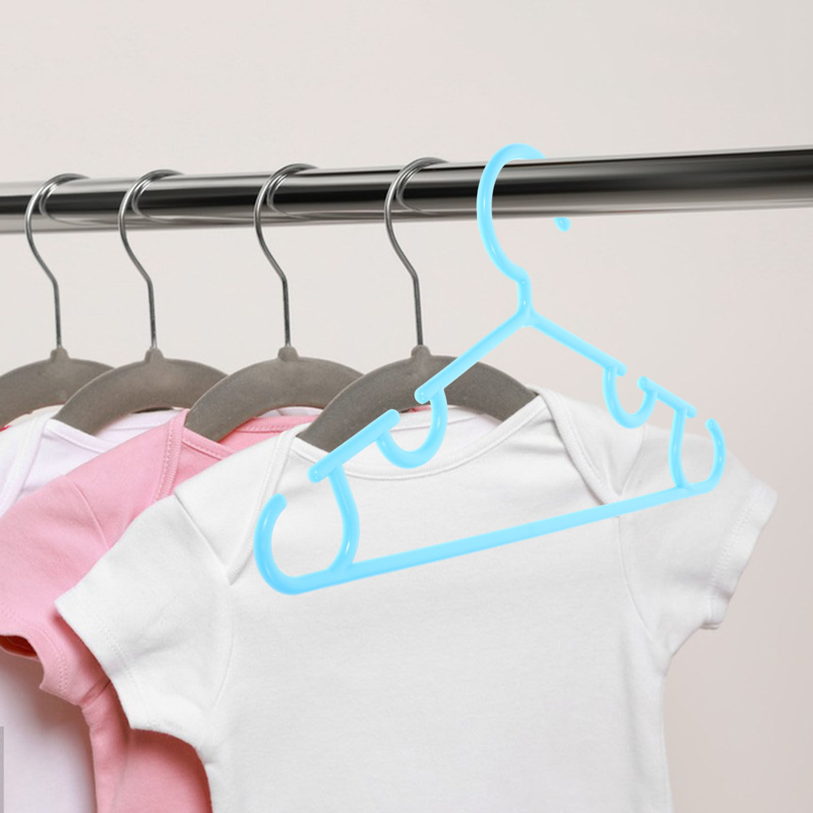Closet Organizer Baby - 10 Pezzi di Appendini per Bambini