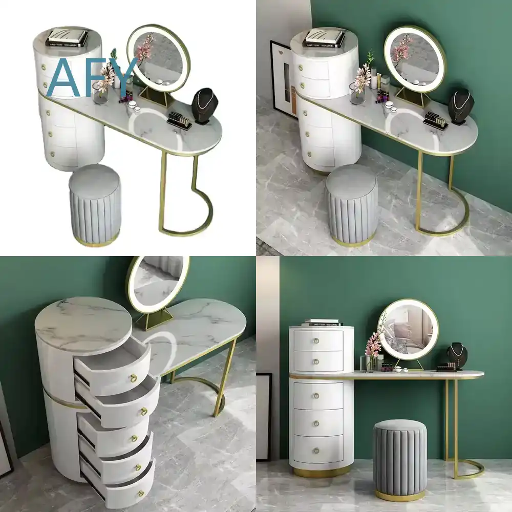 Baby Nursery Set Furniture - Comò Moderno in Legno per Cameretta,