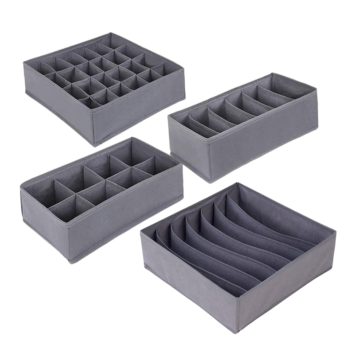 Closet Organizer Baby - 6/7/8/24 Griglie Pieghevole Tessuto Biancheria Intima