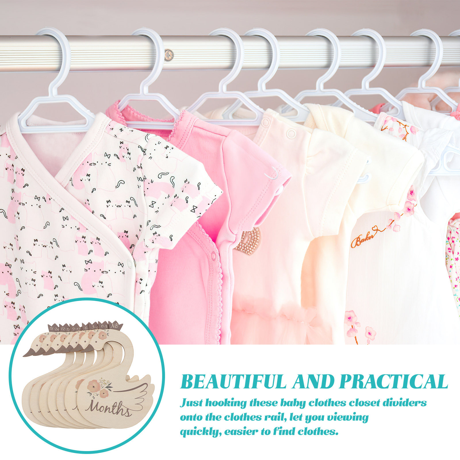 Set di 7 Divisori per Taglie d - Closet Organizer Baby recensione e prezzo