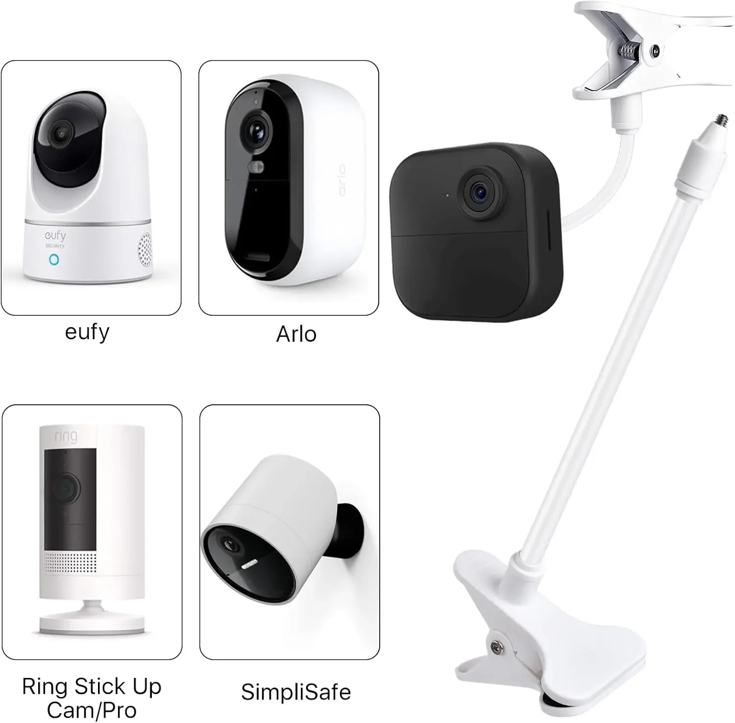 Supporto per webcam flessibile - Baby Nursery Camera recensione e prezzo