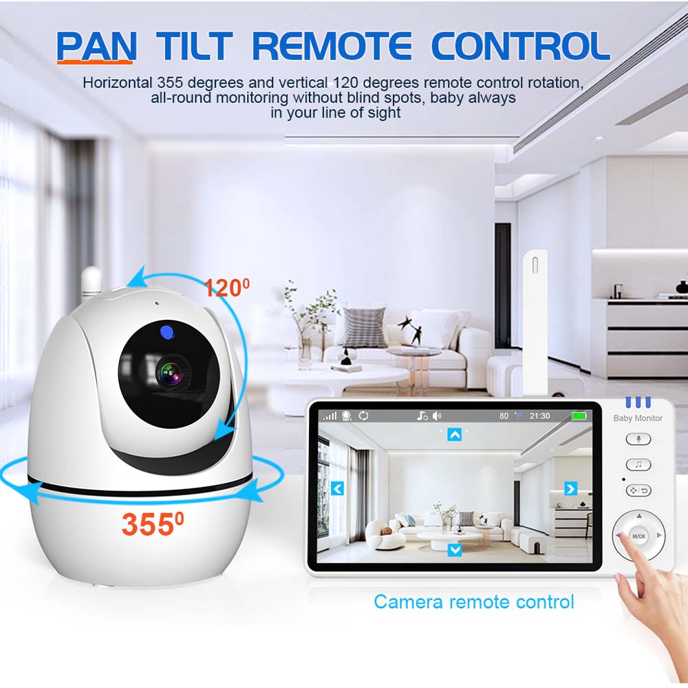 Video Baby Monitor da 5 pollic - Baby Nursery Camera recensione e prezzo