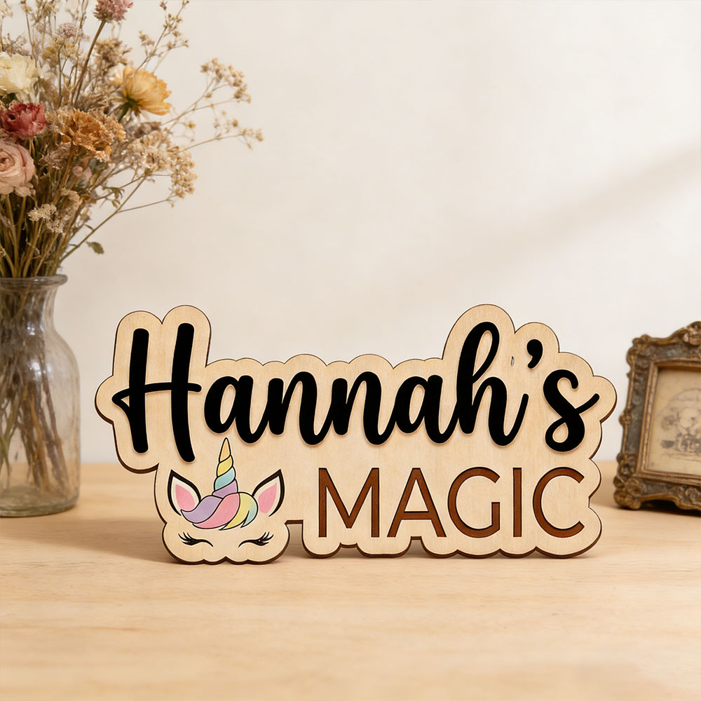 Targa Personalizzata in Legno  - Baby Nursery Themes Girl recensione e prezzo