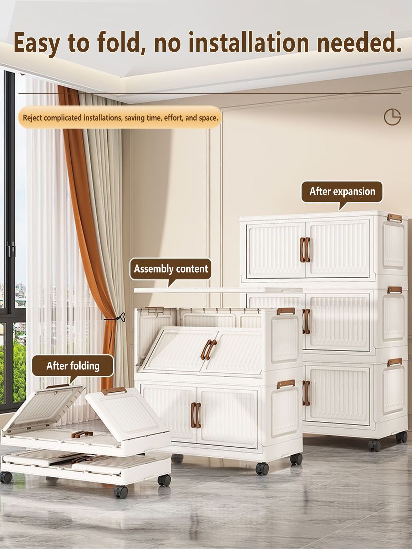 Armadio Pieghevole Rinforzato  - Closet Organizer Baby recensione e prezzo