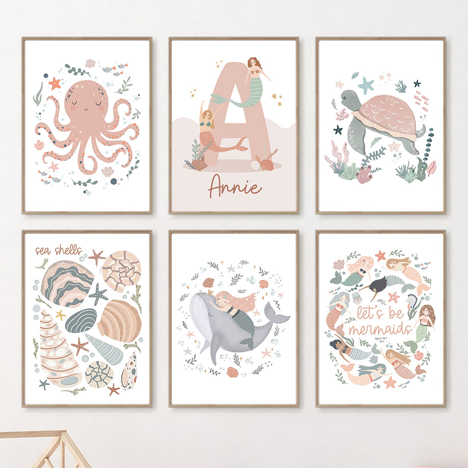 Poster Personalizzati con Nomi - Baby Nursery Name Wall Art recensione e prezzo