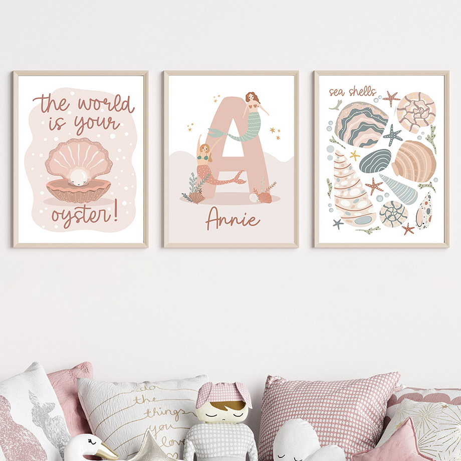 Poster Personalizzati con Nomi - Baby Nursery Name Wall Art recensione e prezzo