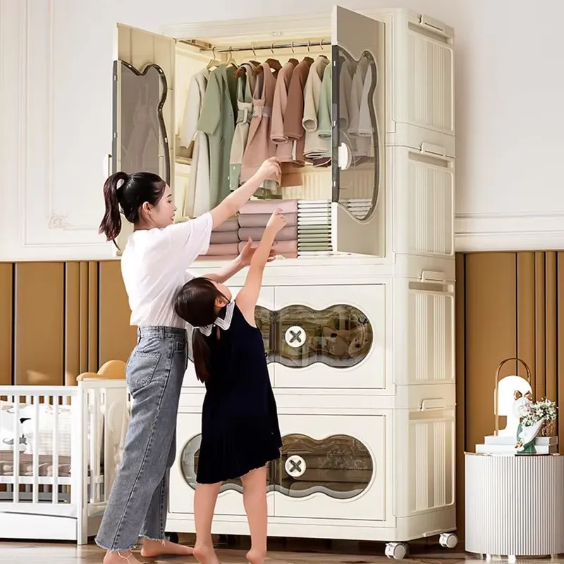 Armadio Pieghevole Portatile p - Closet Organizer Baby recensione e prezzo