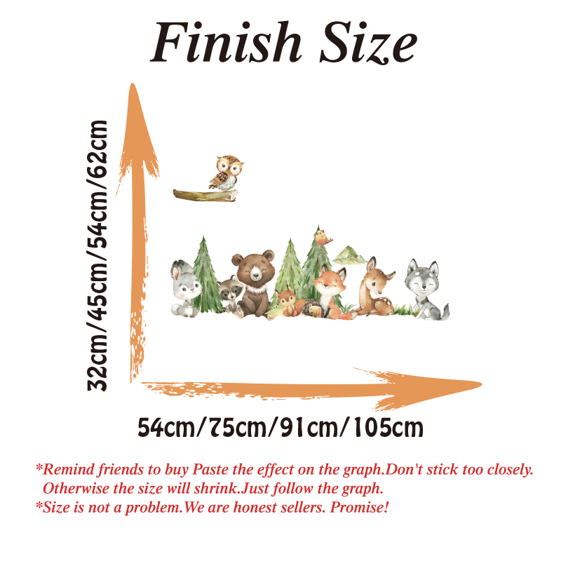 Cartoon Acquerello Foresta Ani - Baby Nursery Set Furniture recensione e prezzo