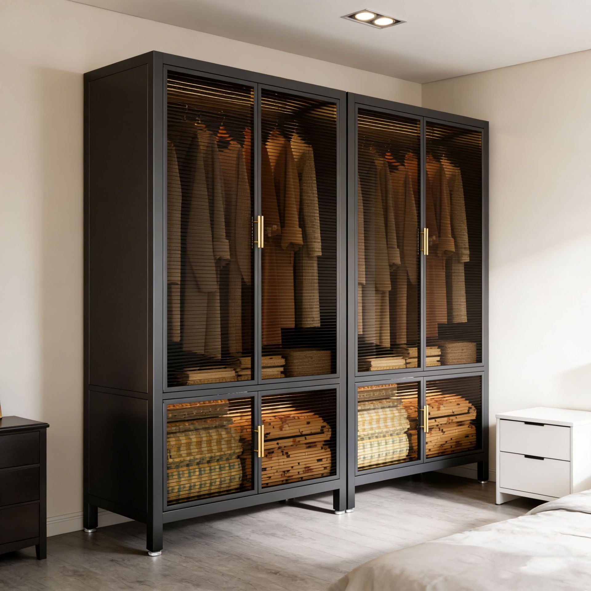 Armadio in Acciaio e Vetro per - Closet Organizer Baby recensione e prezzo