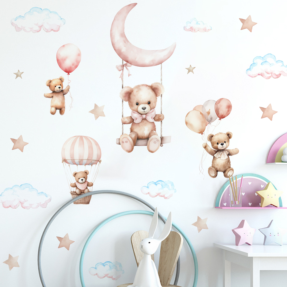 Adesivi murali nuvola con mong - Baby Nursery Set Furniture recensione e prezzo