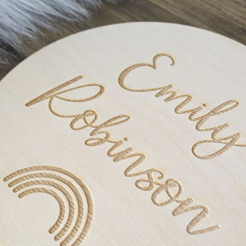 Segno del nome della scuola ma - Baby Nursery Name Wall Art recensione e prezzo