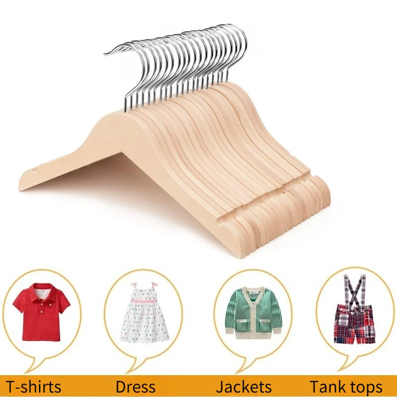 Set di 6 Appendiabiti in Legno - Closet Organizer Baby recensione e prezzo