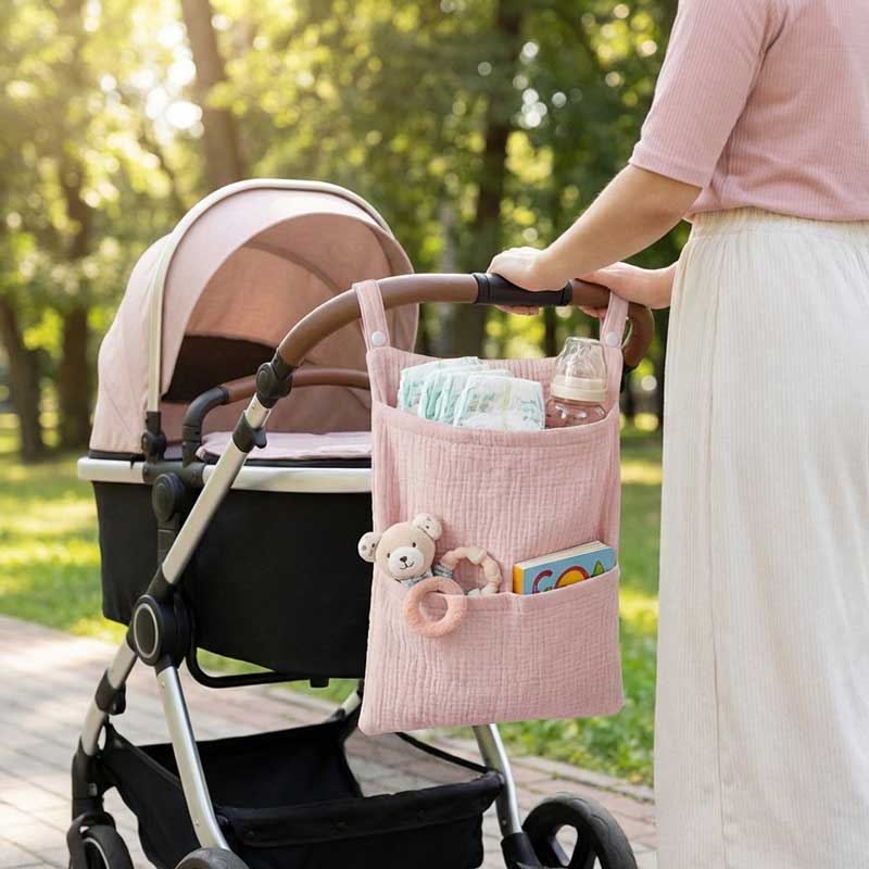 Borsa Portaoggetti in Puro Cot - Baby Nursery Unisex recensione e prezzo