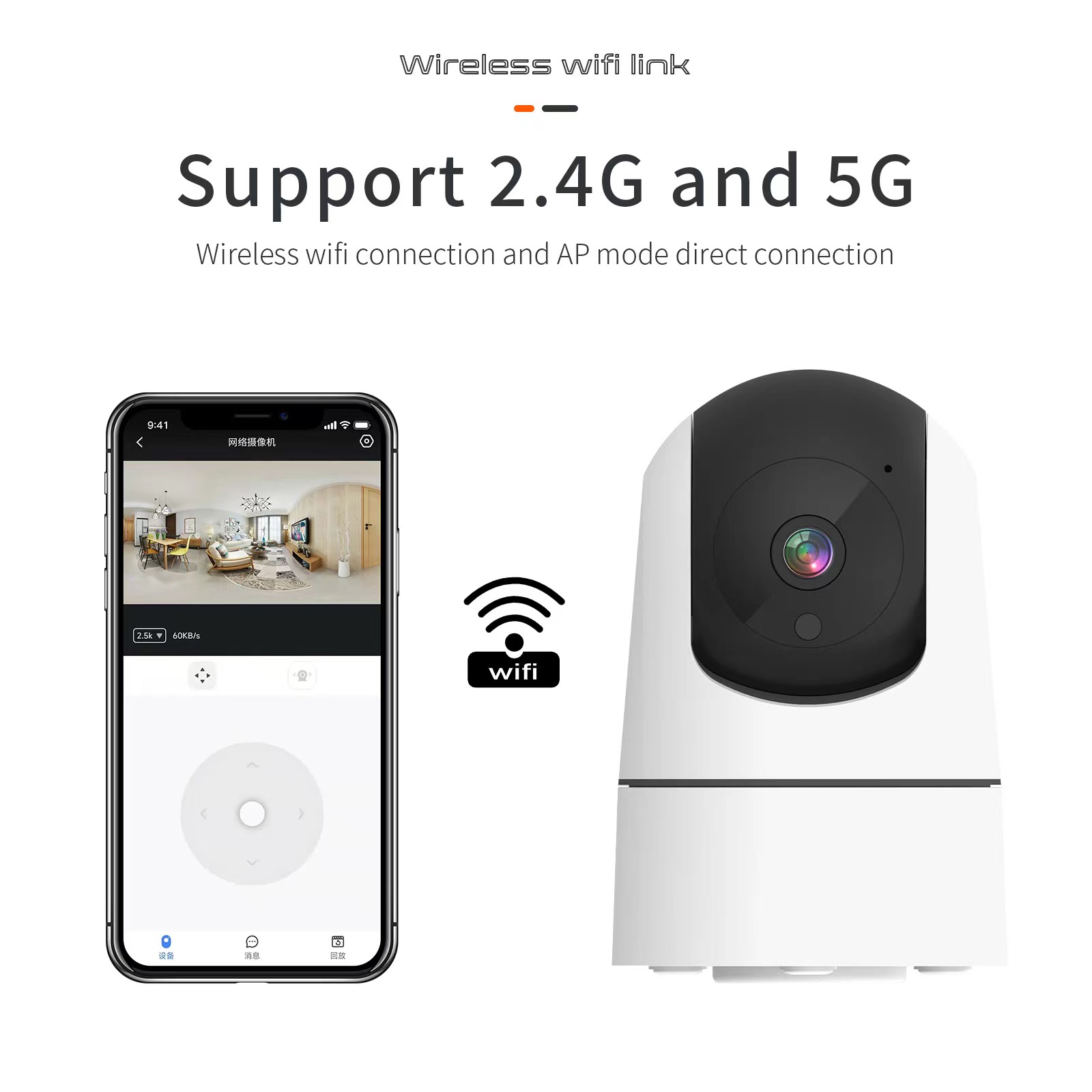 Tuya 5G WiFi IP Camera Indoor  - Baby Nursery Camera recensione e prezzo