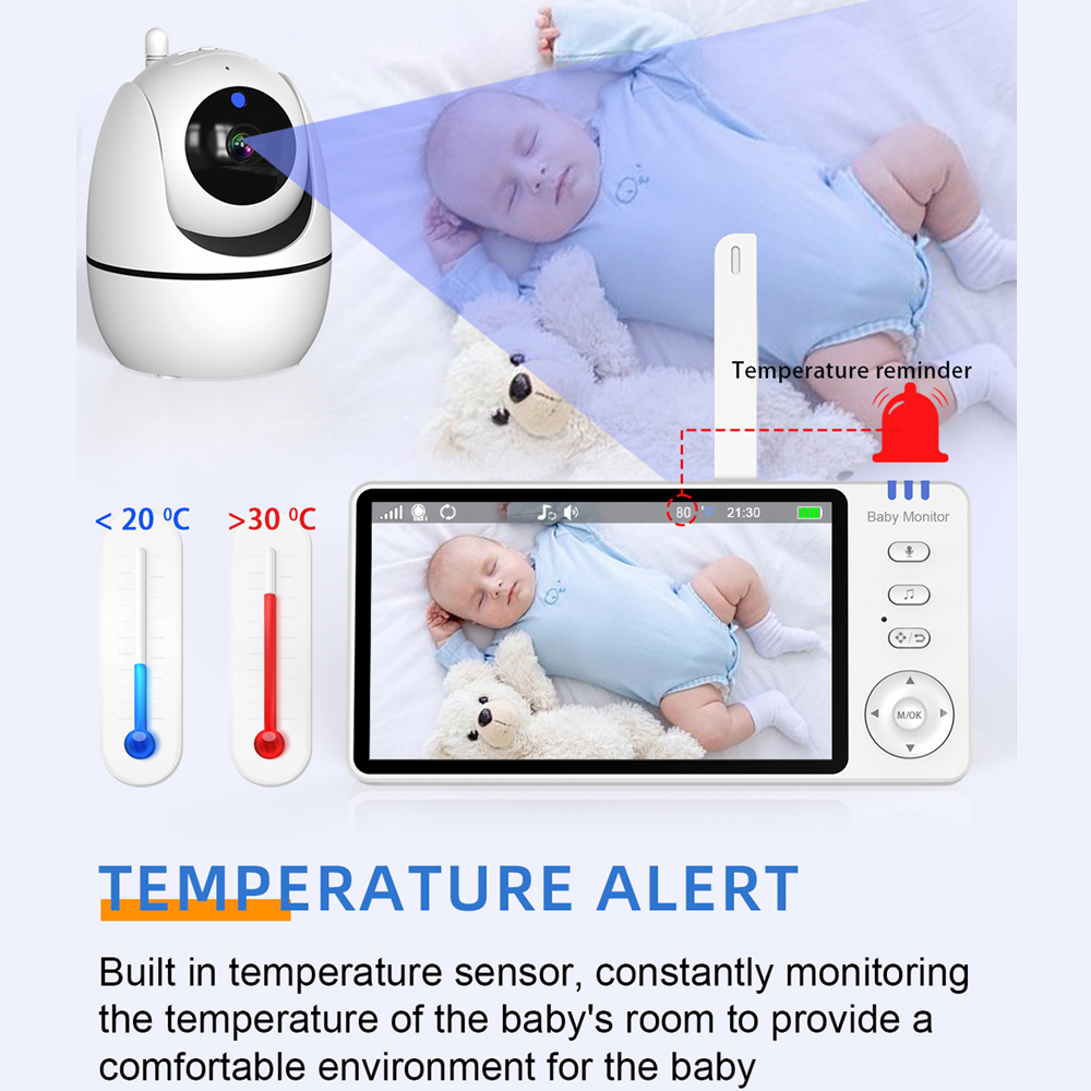 Baby monitor video con telecam - Baby Nursery Camera recensione e prezzo