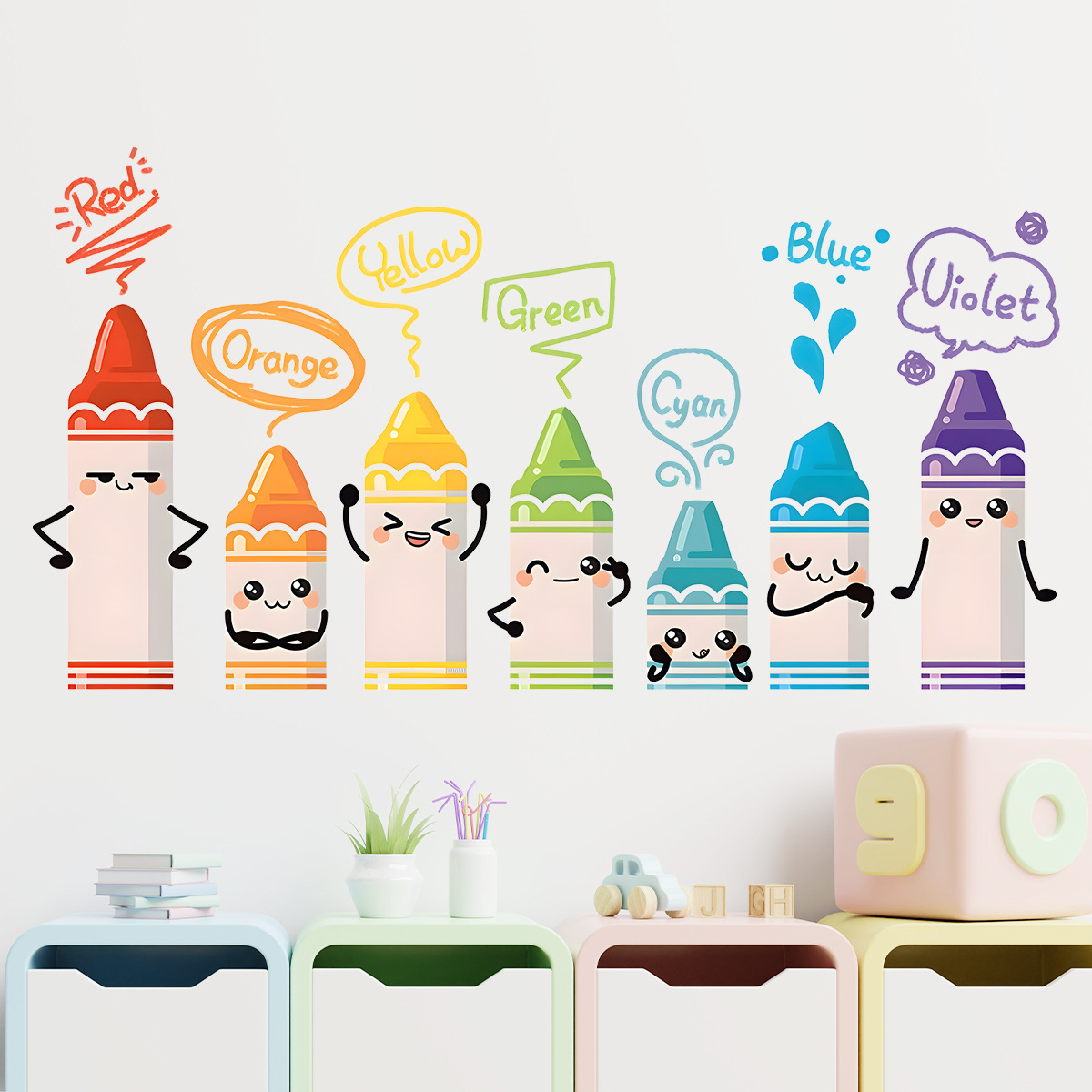 Adesivi murali con motivo a pa - Baby Nursery Set Furniture recensione e prezzo