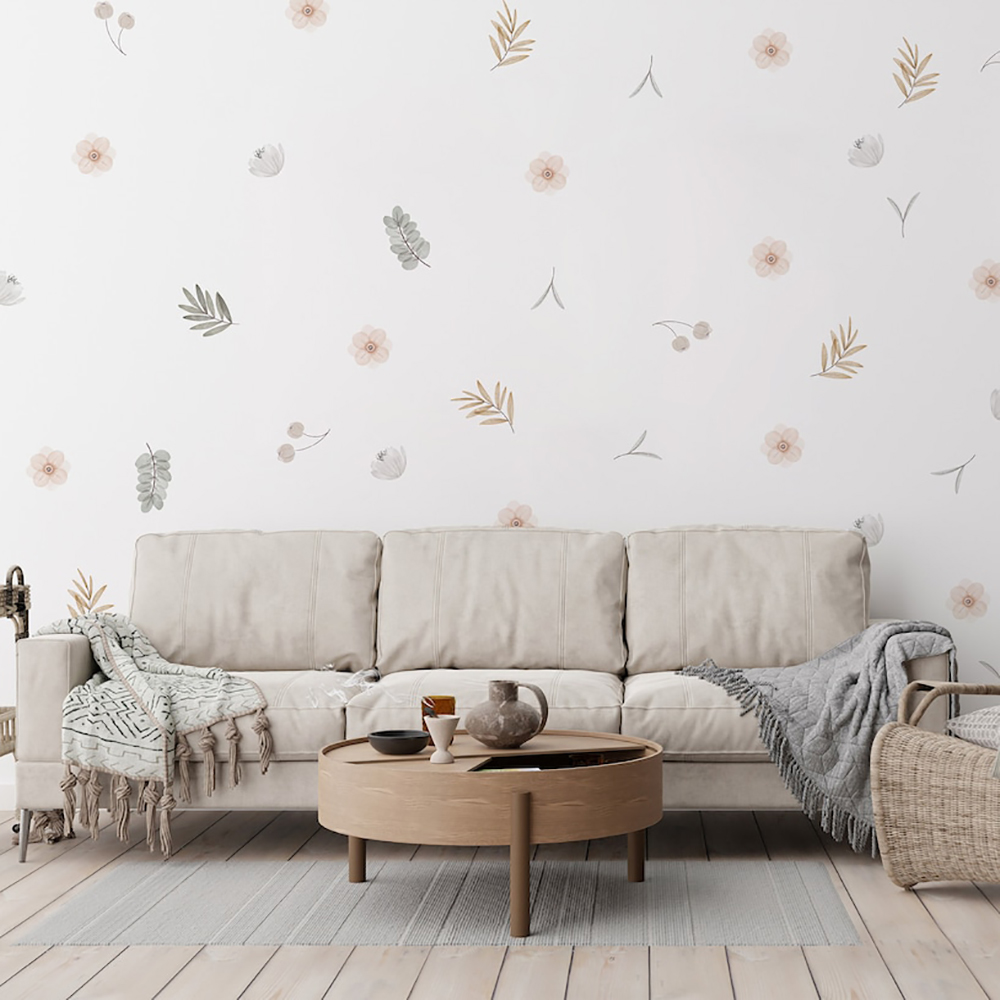 Boho Leaves Botanical Decalcom - Baby Nursery Set Furniture recensione e prezzo
