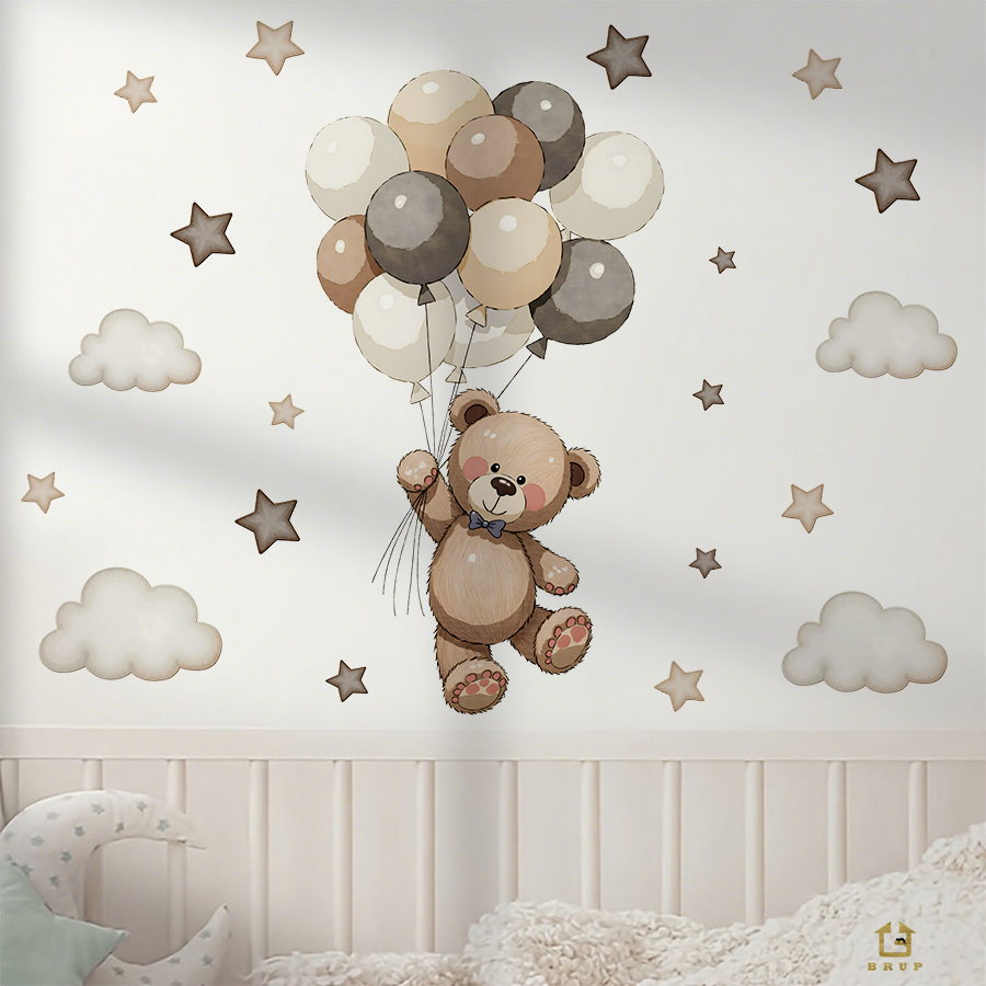 Adorabili adesivi murali con o - Baby Nursery Set Furniture recensione e prezzo