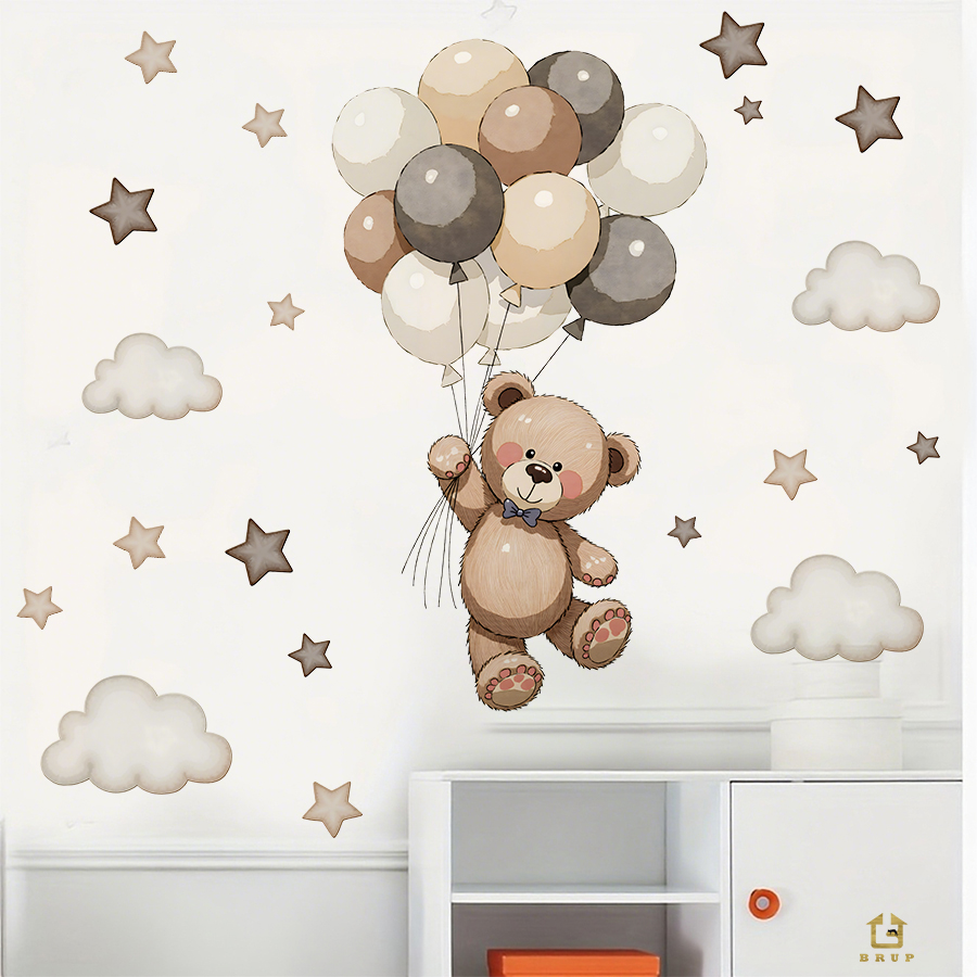 Adorabili adesivi murali con o - Baby Nursery Set Furniture recensione e prezzo