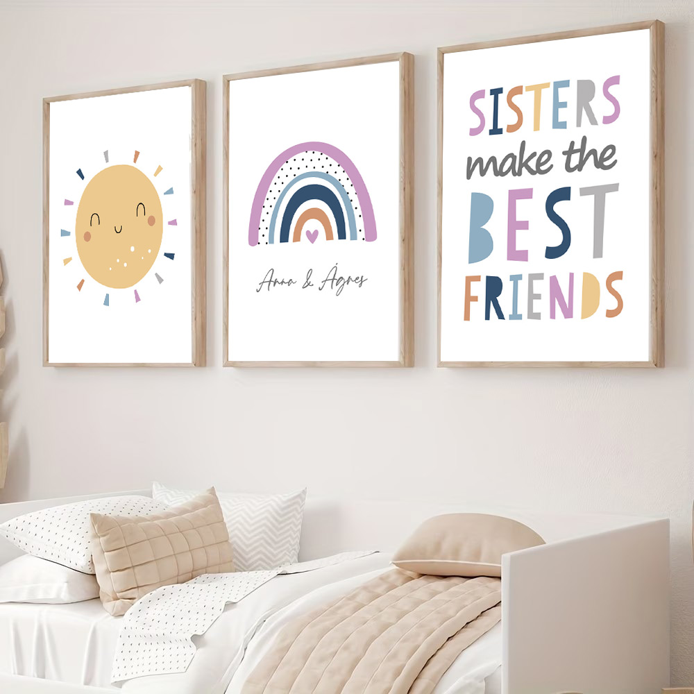 Poster personalizzato con nome - Baby Nursery Name Wall Art recensione e prezzo