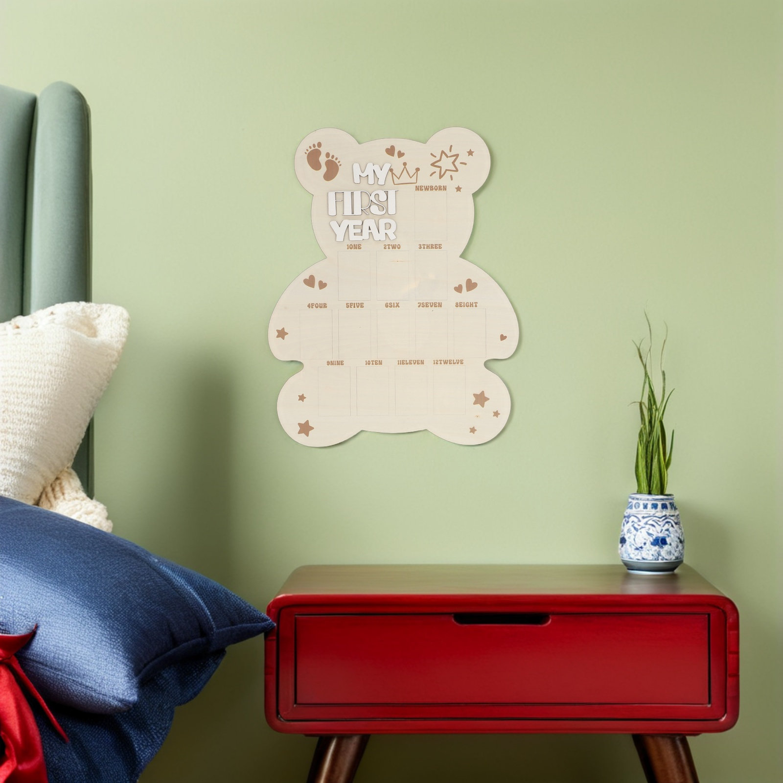 Cornice in Legno per Foto del  - Baby Nursery Picture Frames recensione e prezzo
