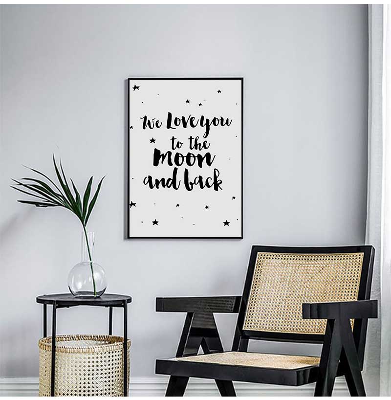 Segno Poster Stelle Nursery Di - Baby Nursery Picture Frames recensione e prezzo