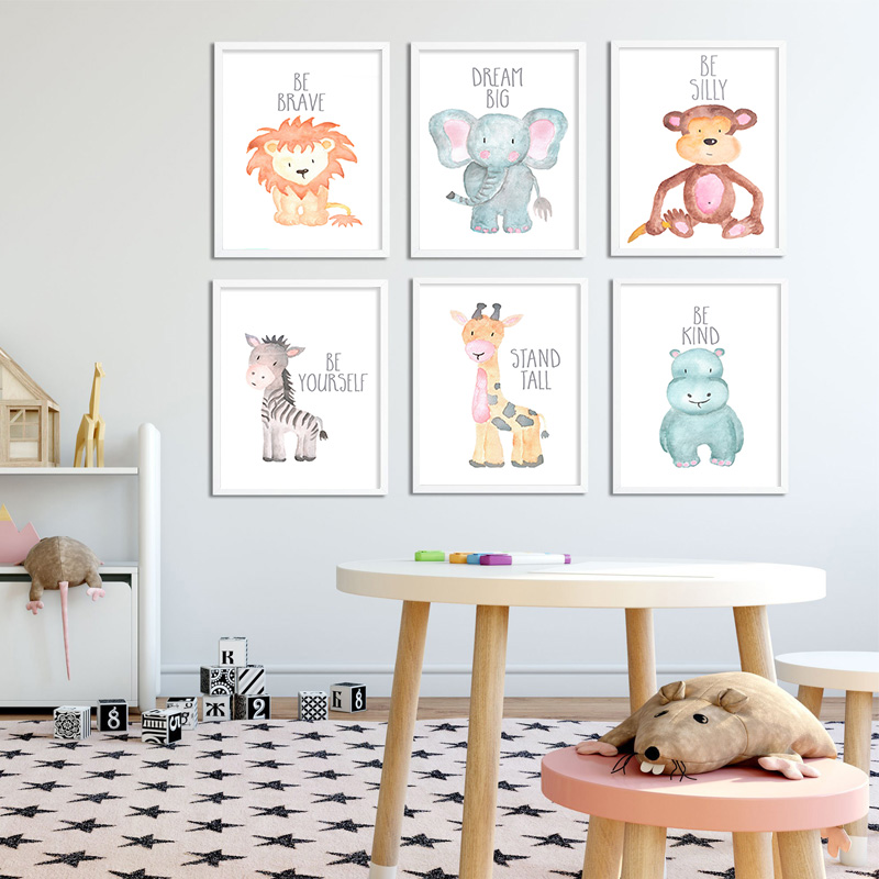 Baby Animal Lion Elefante Gira - Baby Nursery Animal Pictures recensione e prezzo