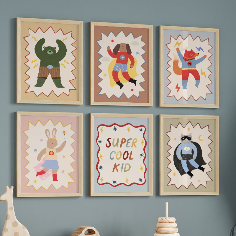 Divertenti Cartoni Animati Sup - Baby Nursery Animal Pictures recensione e prezzo